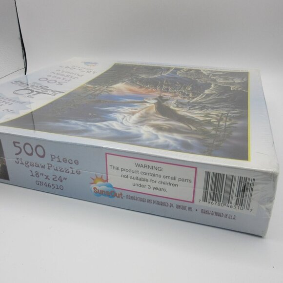 NEW Eagle Forest 500 Piece Puzzle SunsOut - Picture 3 of 3
